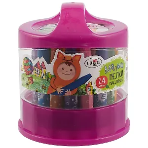 Мелки масляные «Малыш», 24 цвета