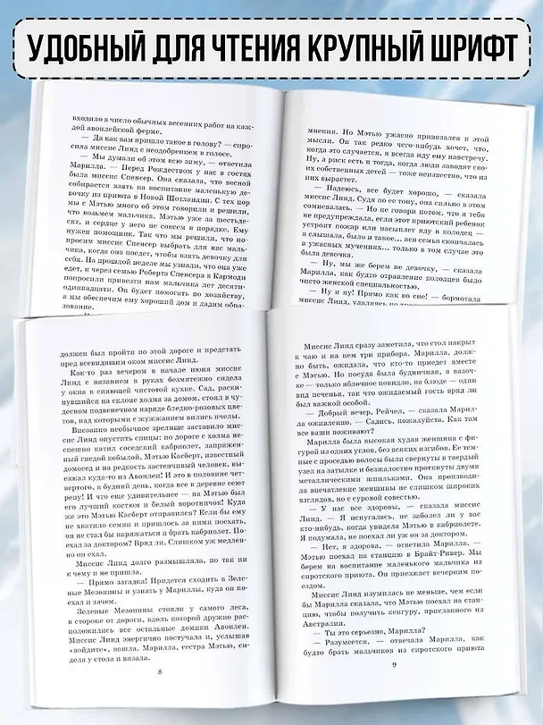 Книга Аня из Зеленых Мезонинов. Аня из Авонлеи (Люси Мод Монтгомери) — 5