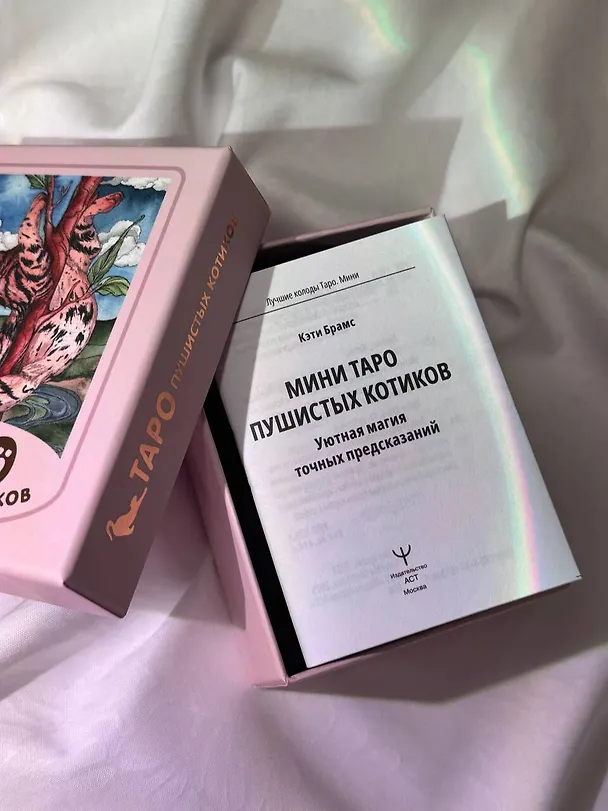 Книга Таро пушистых котиков. Уютная магия точных предсказаний (Кэти Брамс) — 11