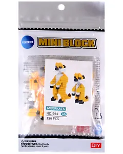 Конструктор "Сурикаты", 156 элементов, пластик, во флоупаке