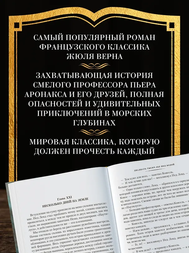 Книга Двадцать тысяч лье под водой (Жюль Габриэль Верн) — 7