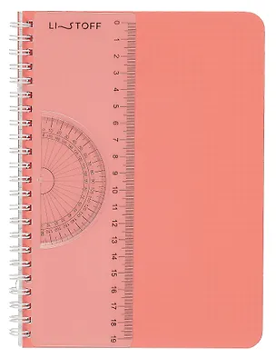 Тетрадь в клетку Listoff, "Коралловая тетрадь", А5, 80 листов 3010900