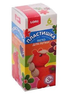 Тесто для лепки. Пластишка. Набор №15, 6цв. по 70 гр.