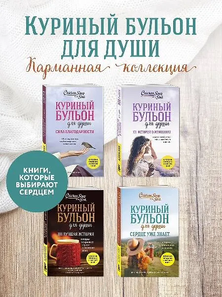 Книга Куриный бульон для души. Сердце уже знает. 101 история о правильных решениях (лучшая цена) (Эми Ньюмарк, Лорен Слокум Лахав) — 7