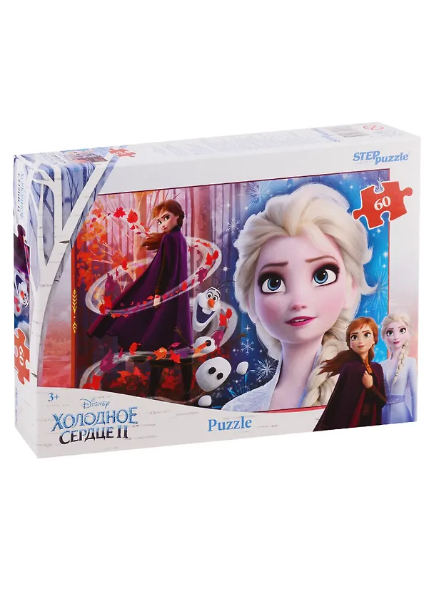 Пазл Disney Холодное сердце - 2 Step puzzle 60эл 2778693 — 1