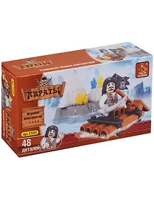 Конструктор серии Пираты (48 дет.) (27301) (3+) (коробка) (Ausini)