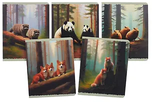 Тетрадь в клетку "Утро в сосновом бору", 48 листов, в ассортименте 3084119