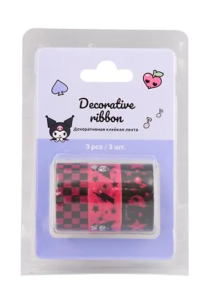 Лента клейкая декоративная 3штSanrio №5К 3107957