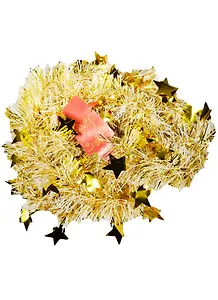 Мишура новогодняя (6х200) золото