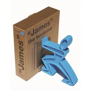 Держатель для книг "Сильный Джэймс" голубой (JJ009UK)