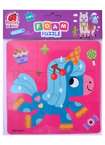 Мягкие пазлы 2в1 "Единорог" / "Unicorn" 9+16 элементов