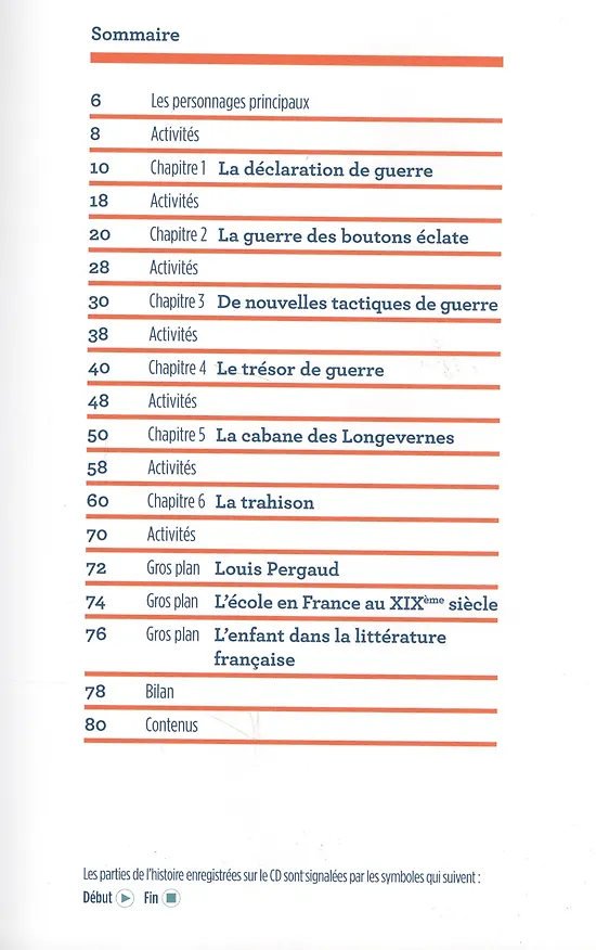 Книга La Guerre des boutons (+CD) (на франц. яз.) (мLecJun) Pergaud () — 2