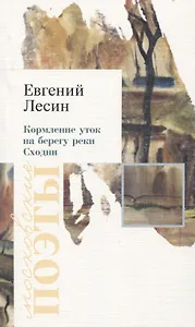 Кормление уток на берегу реки Сходни