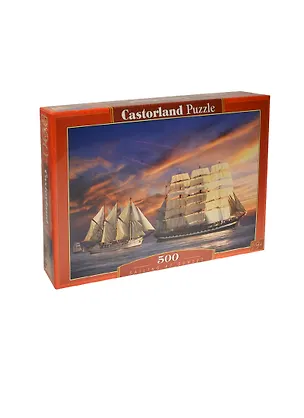 Пазл 500 B-51892 Парусники (47х33см) (9+) (коробка) (Castorland) 2397617