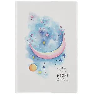 Тетрадь в линейку Night, 50 листов, в ассортименте