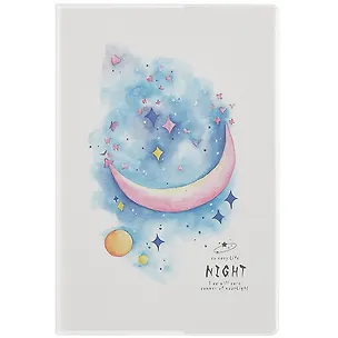 Тетрадь в линейку Night, 50 листов, в ассортименте 261245