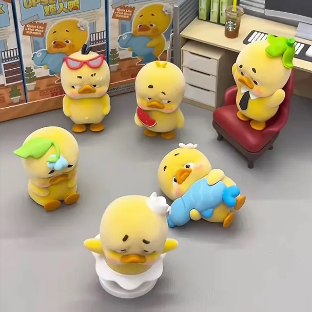 Коллекционная фигурка "Расстроенная утка" 6,5см, Blind Box, 1983 Toys, 15+ 3159177 — 8