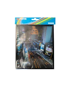 3D Постер Нью Йорк такси (1824EU3DB10) (18х24)