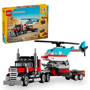 LEGO Creator 3in1: Бортовой грузовик с вертолётом, 270 деталей (31146) 3121268
