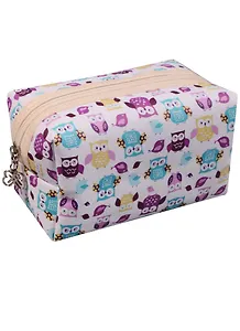 Косметичка на молнии Совы 16*8см (ПВХ бокс) 12-11847-1220-3