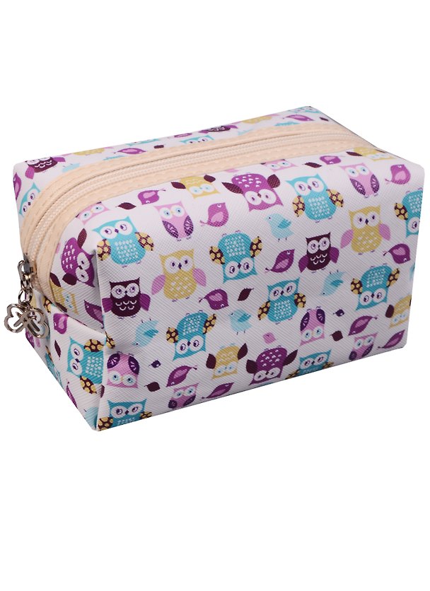 Косметичка на молнии Совы 16*8см (ПВХ бокс) 12-11847-1220-3 2591250 — 1