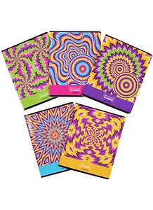 Тетрадь в клетку Hatber, Motion illusion, 48 листов, в ассортименте