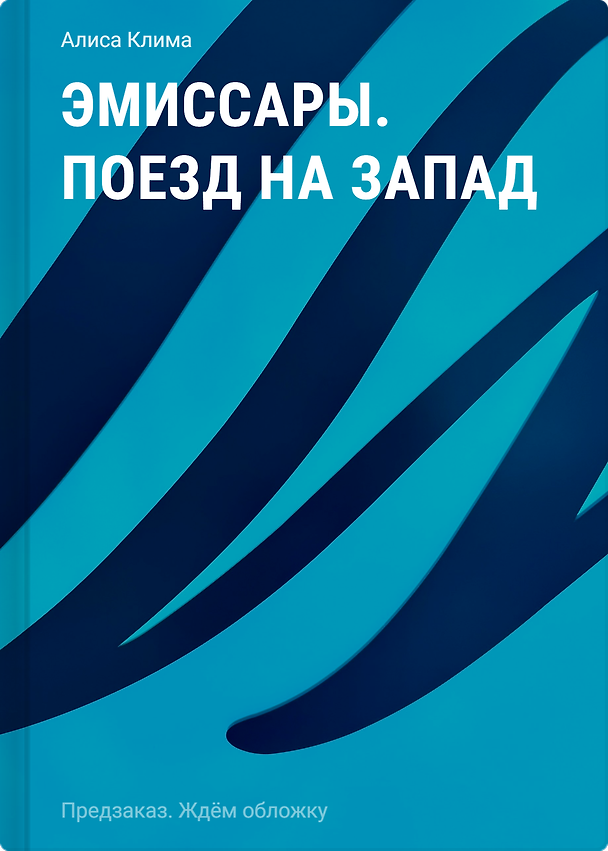 Книга Эмиссары. Поезд на Запад. (Алиса Клима) — 1
