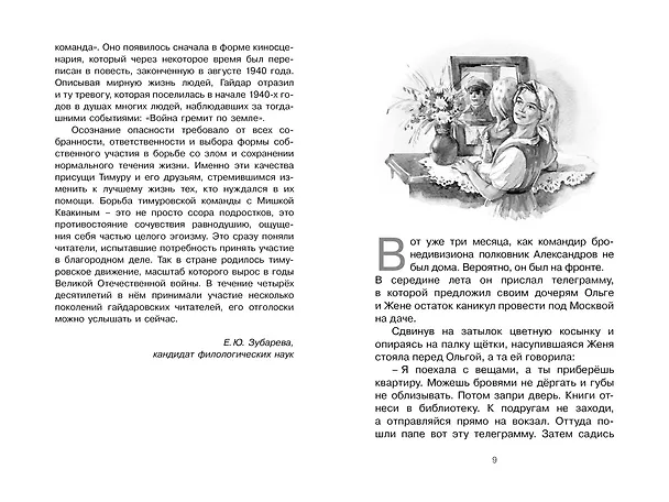 Книга Тимур и его команда (Аркадий Гайдар) — 10