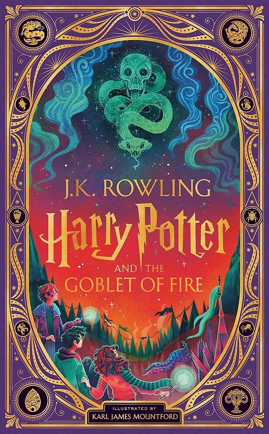 Книга Harry Potter and the Goblet of Fire (J.K. Rowling) Гарри Поттер и кубок огня (Дж.К. Роулинг) /Книги на английском языке () — 1