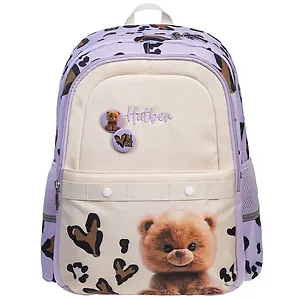 Рюкзак "Пушистый мишка" 2 отделения, 41*29*17,5 см, полиэстер, светоотражатели, 3 кармана