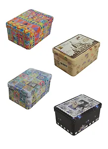 Сувенир, Шкатулка жестяная Письмо (в ассорт.) (12,5х9х6) (BC)