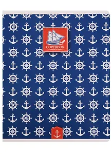 Тетрадь в клетку ПЗБМ, "Морская", 48 листов, в ассортименте