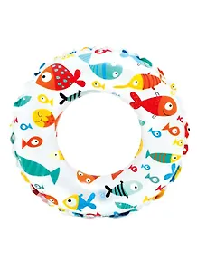 Круг надувной для плавания 51 см. Цветные рыбки INTEX (3 вида). Арт. 59230NP
