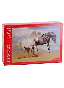 Пазл 1000 эл. Две лошади РК1000-7794
