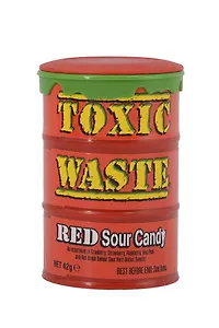 Леденцы Toxic Wastle Red Drum (Токсик красная бочка), 42г
