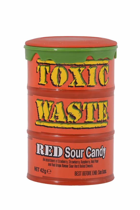 Леденцы Toxic Wastle Red Drum (Токсик красная бочка), 42г 3106591 — 1