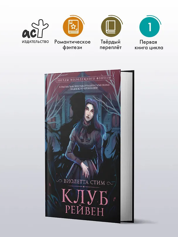 Книга Клуб Рейвен (Виолетта Стим) — 4