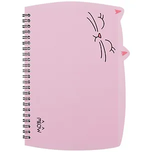 Тетрадь в клетку Meow, 80 листов, в ассортименте 250859