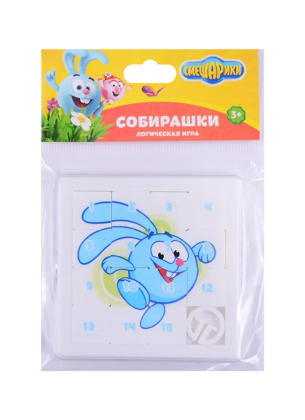 Нордпласт Игра логическая Собирашки Смешарики. Крош 834 2719182 — 1