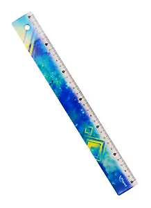 Линейка 30см "COSMIC TEENS" инд.уп., подвес, ассорти, MAPED