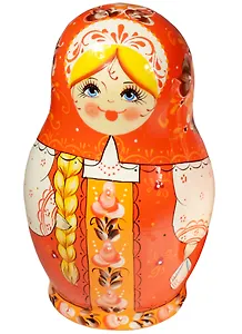 Матрешка 10 предм. "Узор", арт. С-11 (255)