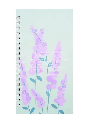 Записная книжка 94*174 100л кл. "Pastel", мятный, тв.переплет, спираль 257453