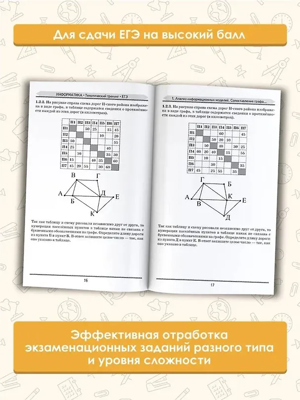 Книга ЕГЭ. Информатика. Информация и информационные процессы. Информационная деятельность человека. Средства ИКТ. Тематический тренинг для подготовки к единому государственному экзамену (Денис Ушаков) — 6