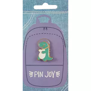 Значок Pin Joy Динозаврик-космонавт (металл) (12-08599-013) — 2735313 — 1