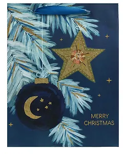 Пакет А4 32*26*12 "Зимнее чудо" Новый год, бум.мат.