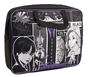 Папка-сумка А4 "Венсдей" полиэстер