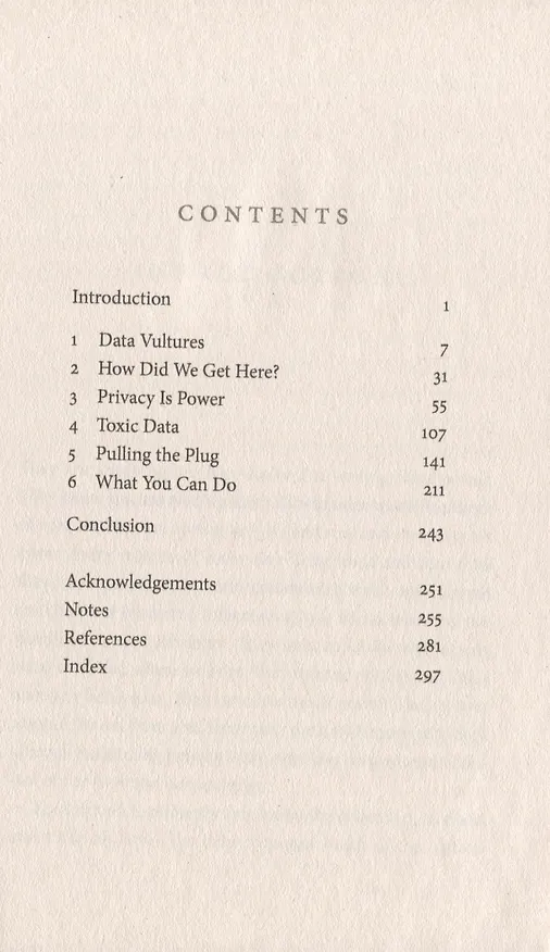 Книга Privacy is Power. Why and How You Should Take Back Control of Your Data (Карисса Велис) — 2