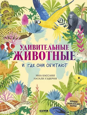 Книга Удивительные животные и где они обитают (Миа Кассани)