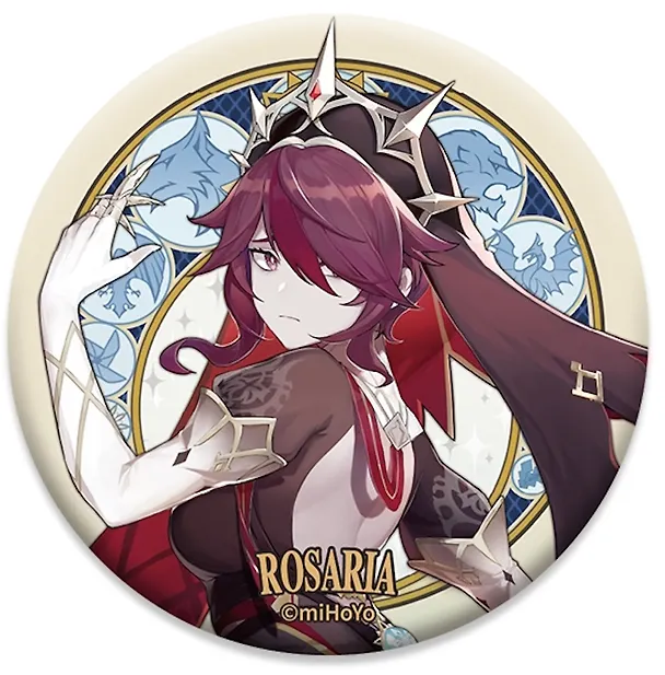 Значок Genshin Impact Mondstadt Can Badge Rosaria 2986610 — 2
