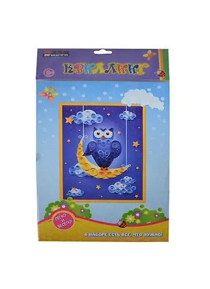 Набор для квиллинга Филин (QW-12) (упаковка) 2412707